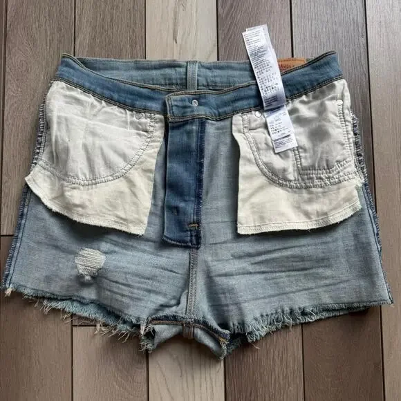 Levis distressed denim shorts distresseddenim - Picture 5 of 7